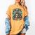 Tired Mom's Baseball Club Surviving On Snacks And Home Runs Women's Comfort Colors T-Shirt Mustard Tired Mom's Baseball Club Surviving On Snacks And Home Runs Women's Comfort Colors T-Shirt Mustard