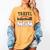 Travel Baseball Mom Sports Mom Baseball Mama Women's Comfort Colors T-Shirt Mustard Travel Baseball Mom Sports Mom Baseball Mama Women's Comfort Colors T-Shirt Mustard