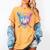 Valentines Baseball Heart Dripping Ice Cream Gen Z Alpha Women's Comfort Colors T-Shirt Mustard