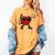 Valentines Day Baseball Red Heart Love Boys Kids Tee Women's Comfort Colors T-Shirt Mustard Valentines Day Baseball Red Heart Love Boys Kids Tee Women's Comfort Colors T-Shirt Mustard
