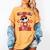Valentines Day Baseball Six Seven 67 Meme Heart Baseball Dab Women's Comfort Colors T-Shirt Mustard