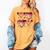 Valentines Day Drip Heart Baseball XOXO Boys Kids Men Sport Women's Comfort Colors T-Shirt Mustard