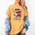 Valentines Day Heart Baseball Drip Ice Cream Boys Kids Men Women's Comfort Colors T-Shirt Mustard