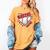 Warriors Home Plate Baseball Sports Baseball Mom Women's Comfort Colors T-Shirt Mustard Warriors Home Plate Baseball Sports Baseball Mom Women's Comfort Colors T-Shirt Mustard