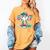 Women's 67 Meme Six Seven 6 7 Meme Baseball Ice Cream Drip Women's Comfort Colors T-Shirt Mustard