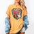 Womens Baseball Mom Mama Mother's In My Baseball Mom Era Women's Comfort Colors T-Shirt Mustard Womens Baseball Mom Mama Mother's In My Baseball Mom Era Women's Comfort Colors T-Shirt Mustard
