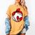 Womens Custom Baseball Mom Number 11 Heart For Mom Mommy Women's Comfort Colors T-Shirt Mustard