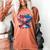 2026 American Flag Baseball Ice Cream Drip Bats Boys Women's Comfort Colors T-Shirt Yam