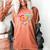 67 Baseball Ice Cream Drip Number Women's Comfort Colors T-Shirt Yam