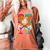 67 Ice Cream Drip Baseball Number 67 Player 67th Birthday Premium Tri-Blend Women's Comfort Colors T-Shirt Yam
