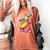 Banana With Baseball Bat Street Baseball Drip Women's Comfort Colors T-Shirt Yam Banana With Baseball Bat Street Baseball Drip Women's Comfort Colors T-Shirt Yam