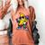 Banana Baseball Drip Women's Comfort Colors T-Shirt Yam Banana Baseball Drip Women's Comfort Colors T-Shirt Yam