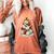 Baseball Christmas Tree Lights Santa Sport Player Lover Xmas Women's Comfort Colors T-Shirt Yam