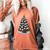 Baseball Christmas Tree Men Boys Youth Santa Sports Women's Comfort Colors T-Shirt Yam