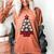 Baseball Christmas Tree Proud Baseball Mom Tee Women's Comfort Colors T-Shirt Yam