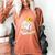 Baseball Drip Ice Cream Crown Melt Graphic Women's Comfort Colors T-Shirt Yam