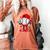 Baseball Drip Valentines Women's Comfort Colors T-Shirt Yam