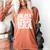 In My Baseball Mom Era Retro Groovy Baseball Women's Comfort Colors T-Shirt Yam In My Baseball Mom Era Retro Groovy Baseball Women's Comfort Colors T-Shirt Yam