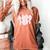 Baseball Mom Heart Women's Comfort Colors T-Shirt Yam