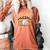 Baseball Mom Sports Orange Women's Comfort Colors T-Shirt Yam