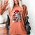Baseball Skeleton Halloween Playing Women's Comfort Colors T-Shirt Yam Baseball Skeleton Halloween Playing Women's Comfort Colors T-Shirt Yam