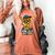 Boys Pizza Theme Baseball Home Hitter Women's Comfort Colors T-Shirt Yam