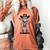Cowboy Skeleton Baseball Halloween Graphic Women's Comfort Colors T-Shirt Yam Cowboy Skeleton Baseball Halloween Graphic Women's Comfort Colors T-Shirt Yam