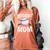 Dugout Mom Baseball Mommy Baseball Mother's Day Women's Comfort Colors T-Shirt Yam