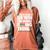 Might As Well Go Win The Whole Thing Baseball Apparel Women's Comfort Colors T-Shirt Yam
