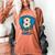 Ice Cream Baseball Glove 8th Birthday Edition Women's Comfort Colors T-Shirt Yam