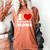 I Love Hot Baseball Moms I Heart Baseball Moms Women's Comfort Colors T-Shirt Yam
