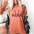 Mom Of Rookie 1st Birthday Baseball Boy Family Matching Women's Comfort Colors T-Shirt Yam Mom Of Rookie 1st Birthday Baseball Boy Family Matching Women's Comfort Colors T-Shirt Yam
