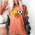 Mom Sports Heart Soccer Basketball Baseball Softball Women's Comfort Colors T-Shirt Yam