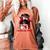 Peru Baseball Mom Messy Bun Women's Comfort Colors T-Shirt Yam Peru Baseball Mom Messy Bun Women's Comfort Colors T-Shirt Yam