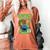Spooky Zombie Respect The Drip Baseball Halloween Women's Comfort Colors T-Shirt Yam Spooky Zombie Respect The Drip Baseball Halloween Women's Comfort Colors T-Shirt Yam