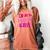 In My T-Ball Mom Era Leopard Baseball Mom Groovy Women's Comfort Colors T-Shirt Yam