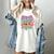 100 Days Of School Baseball Drip Boys Kids 100th Day Women's Comfort Colors T-Shirt Ivory