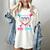 100 Days Of School Ice Cream Drip Baseball 100 Days Smarter Women's Comfort Colors T-Shirt Ivory
