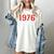 50 Year Old 1976 Classic Baseball Fan 50th Birthday Women's Comfort Colors T-Shirt Ivory
