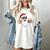 67 Baseball Santa Six Seven Meme Christmas Men Women Kids Women's Comfort Colors T-Shirt Ivory