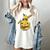 Banana Baseball Fruit Women's Comfort Colors T-Shirt Ivory