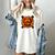 Baseball Drip Angry Lava Slime Ball Graphic Women's Comfort Colors T-Shirt Ivory Baseball Drip Angry Lava Slime Ball Graphic Women's Comfort Colors T-Shirt Ivory