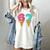 Baseball Drip Ice Cream 67 Baseball Women's Comfort Colors T-Shirt Ivory Baseball Drip Ice Cream 67 Baseball Women's Comfort Colors T-Shirt Ivory