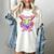 Baseball Drip Respect The Drip Purple Ice Cream Sprinkles Women's Comfort Colors T-Shirt Ivory Baseball Drip Respect The Drip Purple Ice Cream Sprinkles Women's Comfort Colors T-Shirt Ivory
