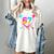 Baseball Ice Cream Drip 67 Meme Six Seven 67th Birthday Women's Comfort Colors T-Shirt Ivory