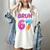 Baseball Ice Cream Drip Number 67 Player Or 67th Birthday Women's Comfort Colors T-Shirt Ivory Baseball Ice Cream Drip Number 67 Player Or 67th Birthday Women's Comfort Colors T-Shirt Ivory