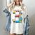 Baseball Ice Cream Drip Vehicles Youth Baseball Drip Women's Comfort Colors T-Shirt Ivory