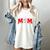 Baseball Mom Cute Letter Print Women Cute Mother's Day Women's Comfort Colors T-Shirt Ivory Baseball Mom Cute Letter Print Women Cute Mother's Day Women's Comfort Colors T-Shirt Ivory