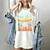 In My Baseball Mom Era Retro Groovy Style Sports Mama Women's Comfort Colors T-Shirt Ivory In My Baseball Mom Era Retro Groovy Style Sports Mama Women's Comfort Colors T-Shirt Ivory