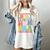 In My Baseball Mom Era Tee Bunny Ears Rabbit Baseball Women's Comfort Colors T-Shirt Ivory